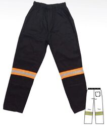 Calça Tradicional com Refletivo